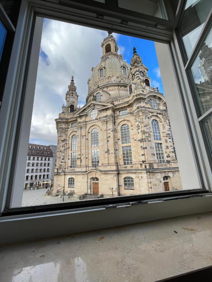 Gemuetliches Apartment Mit Blick Zur Frauenkirche Дрезден Экстерьер фото